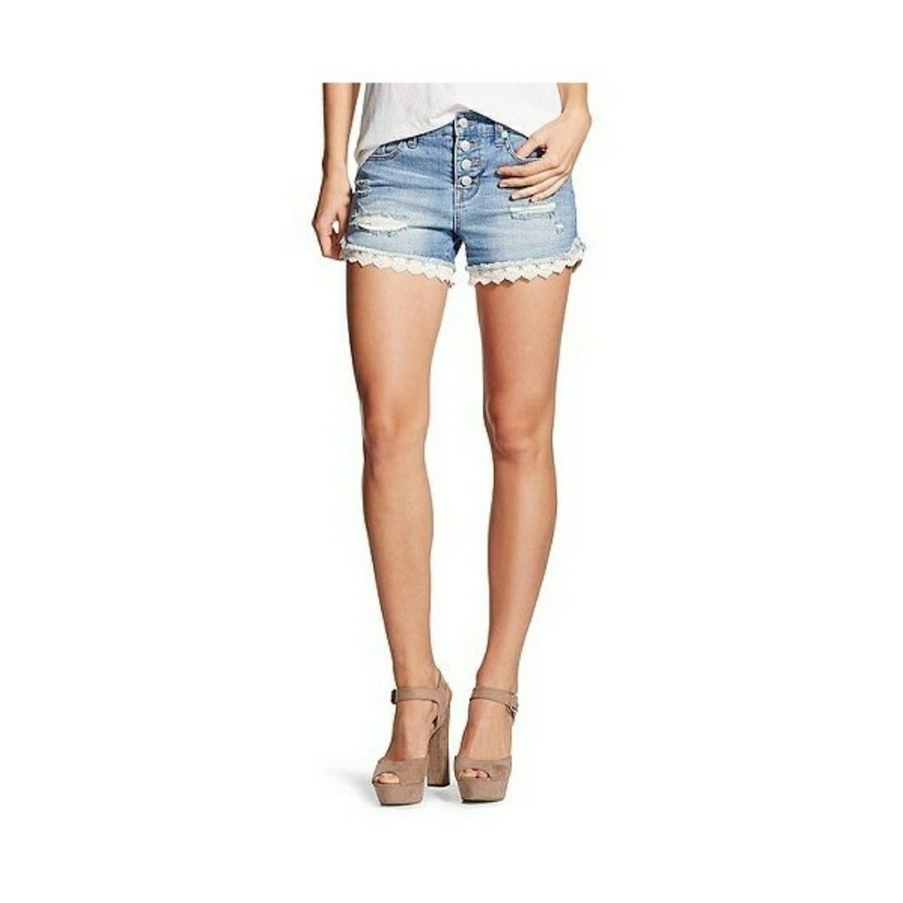 NWOT Mossimo High-rise Distressed Jean Short