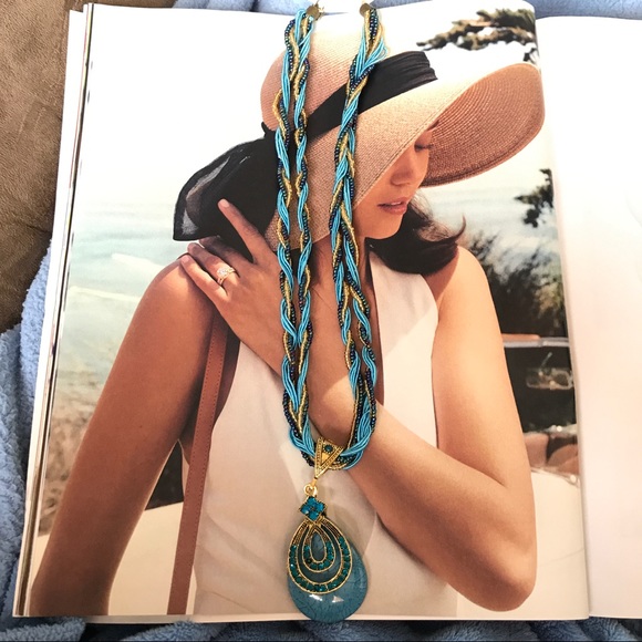 Bohemian Retro Handmade Chain Gemstone Necklace - Picture 4 of 4