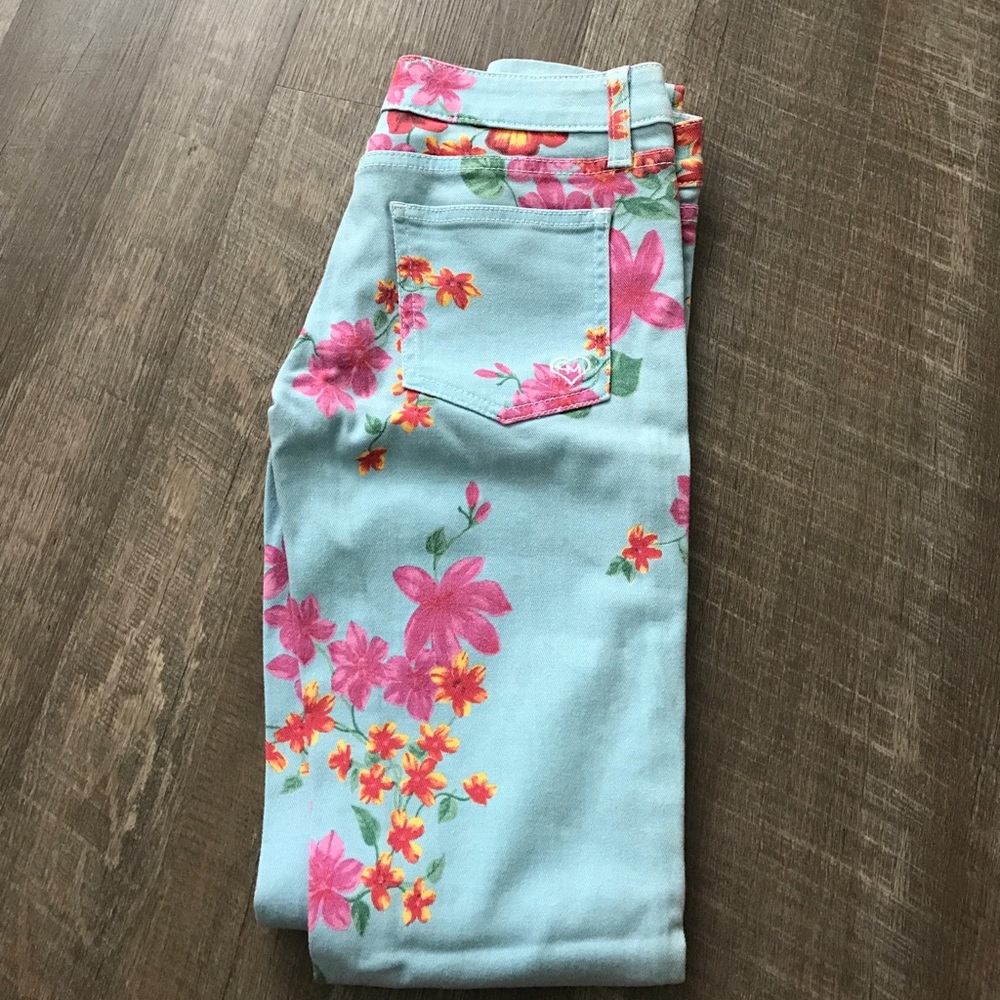 Carmar Floral skinny jeans