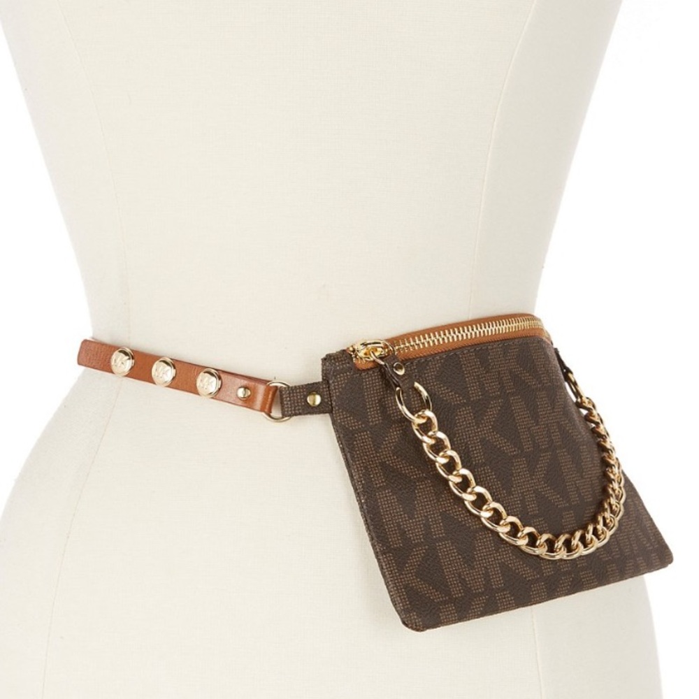 Michael Kors Belt Bag with Pull Chain