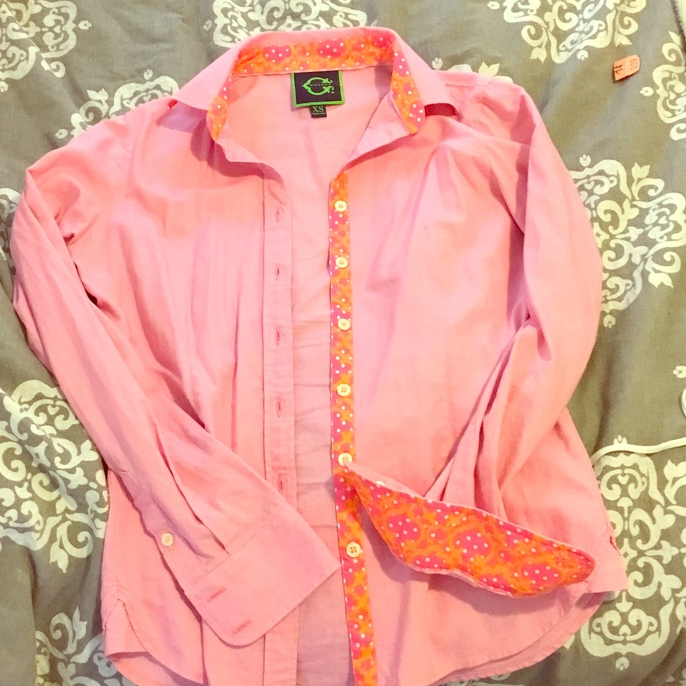 C wonder pink blouse