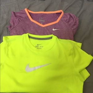 Two Nike shirt