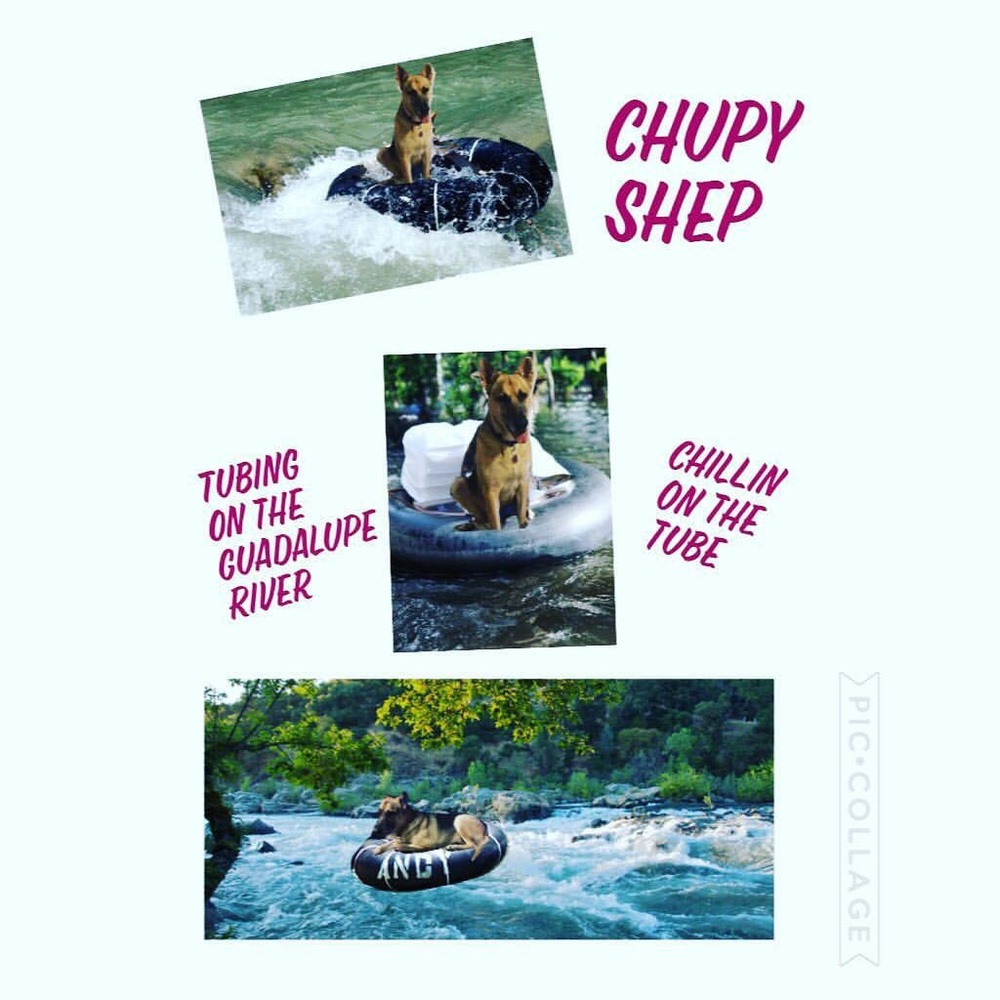 Buy our stuff to fund Chupy's "Tubing" trip!