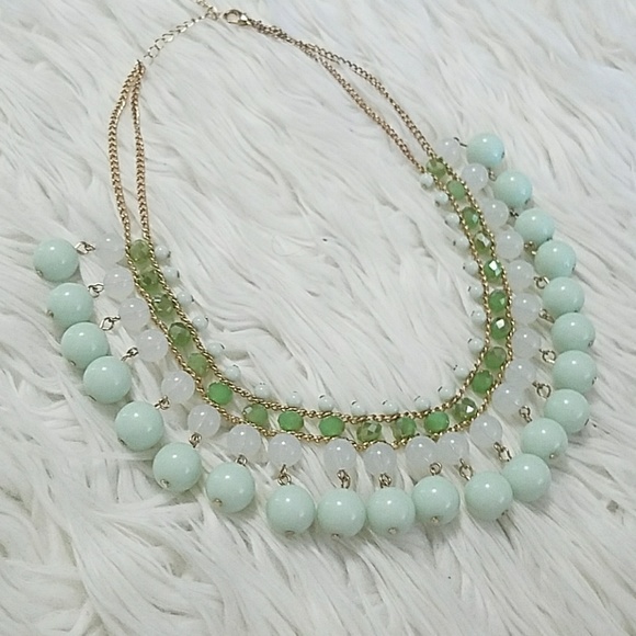 Francesca's Collections Jewelry - Green/Mint Statement Necklace