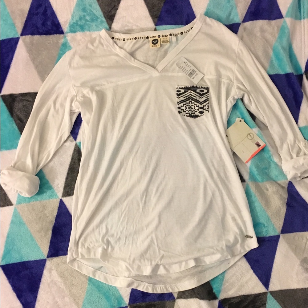 V-neck shirt