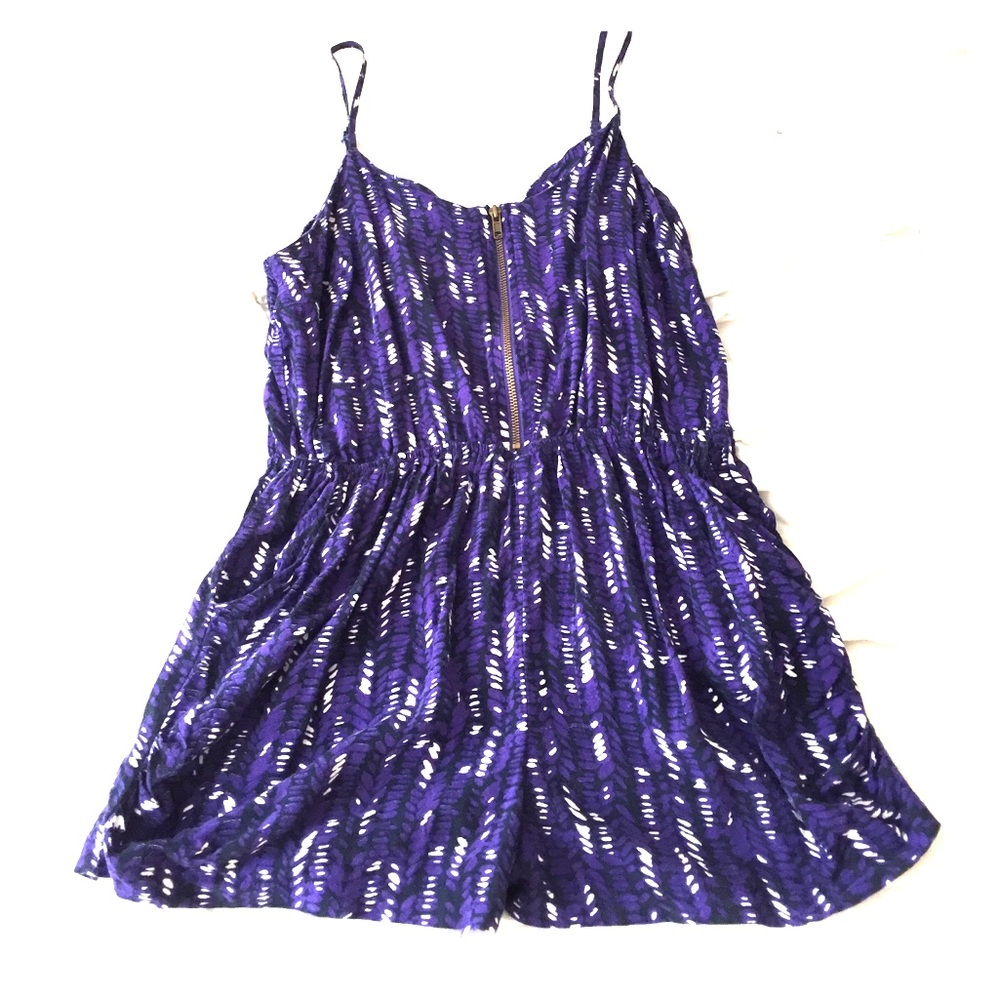 Purple romper