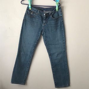 Talbots signature crop jeans size 4