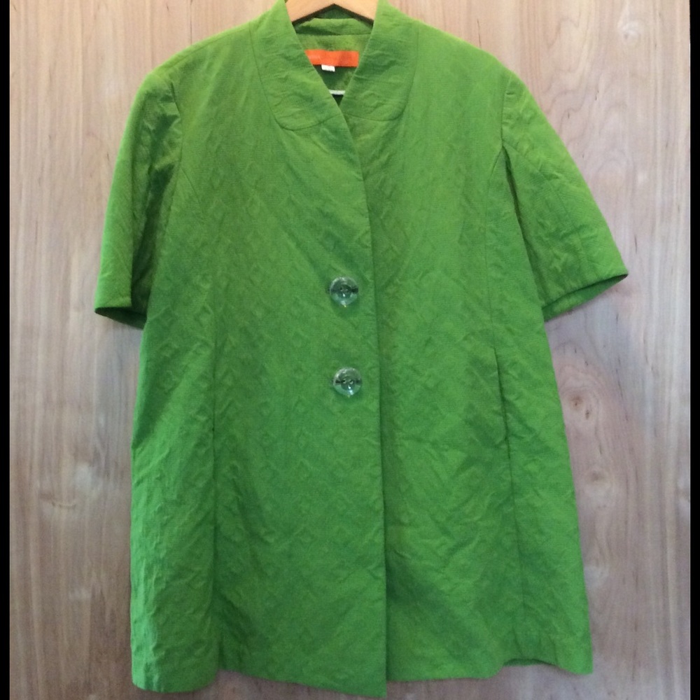 Cynthia Steffe Green Jacket Size 10