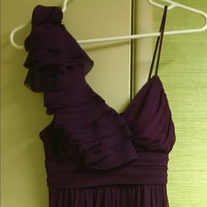 Plum Prom Dress