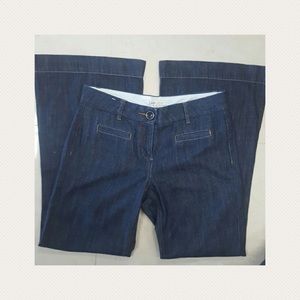 Cabi wide leg sailor jean trouser size 10