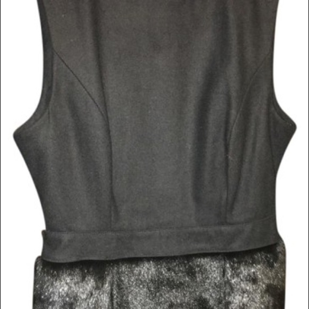 Faux Fur & Wool Stylish Dress