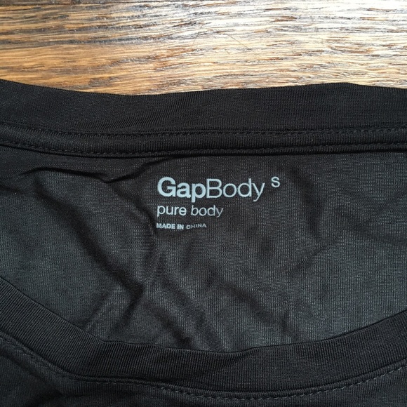 GAP Tops - Gap Body long-sleeve black crew neck tee NWT GAP Tops - Gap Body long-sleeve black crew neck tee NWT