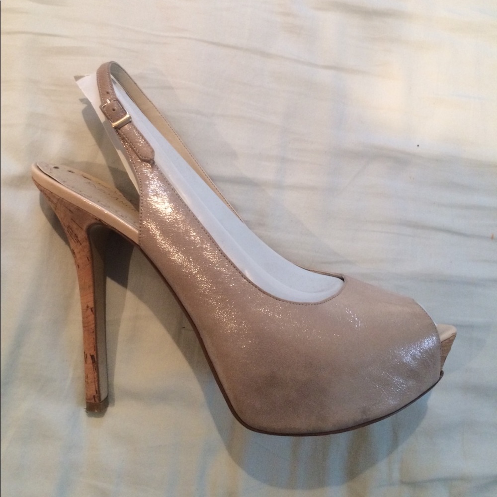 Peep Toe Sling back Pump