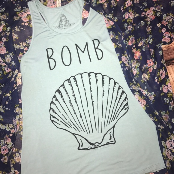 Twang Boutique Tops - << Bombshell Mermaid Tank Top >>