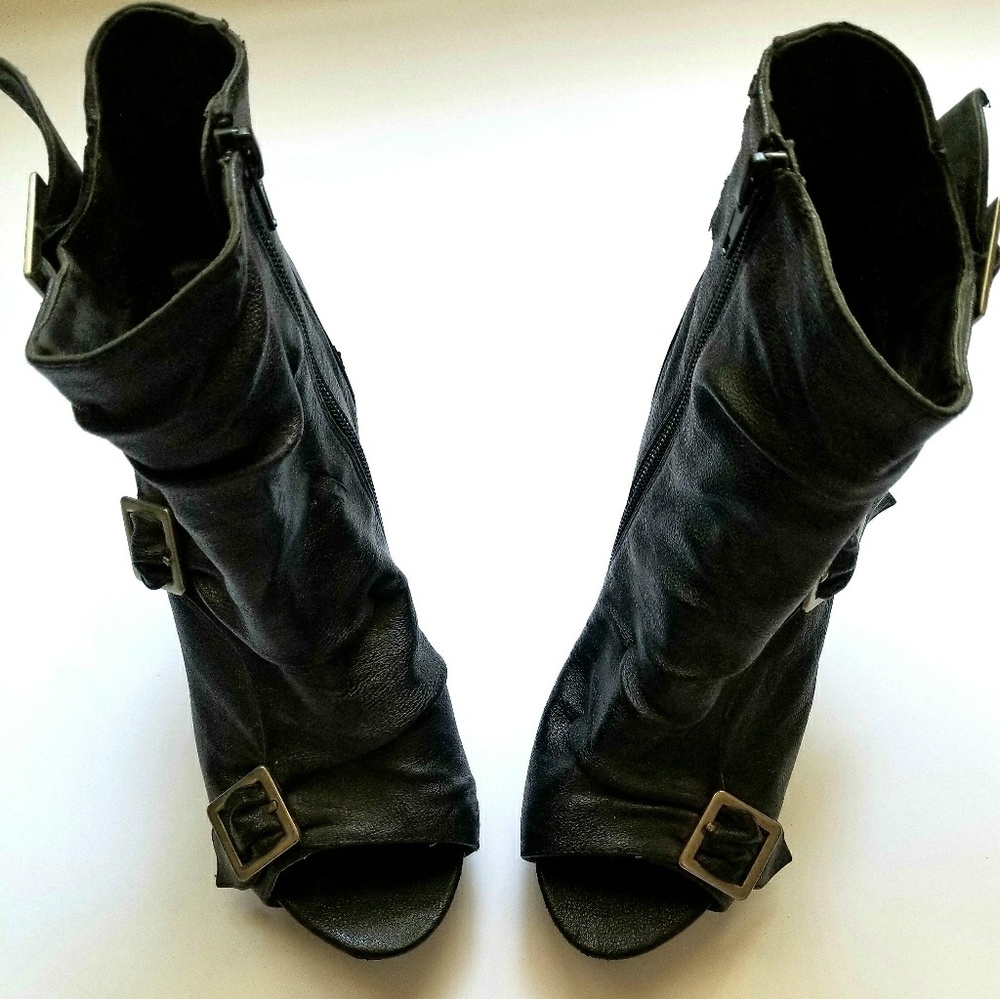 Madden Girl Open Toe Booties