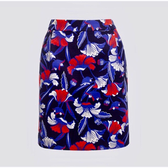 NWT J. Crew Floral Skirt - Picture 1 of 3