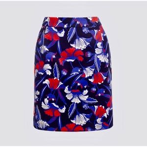 NWT J. Crew Floral Skirt