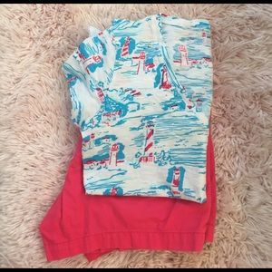 💗LILLY PULITZER💗 XS Watch Out Michele Tee Shirt