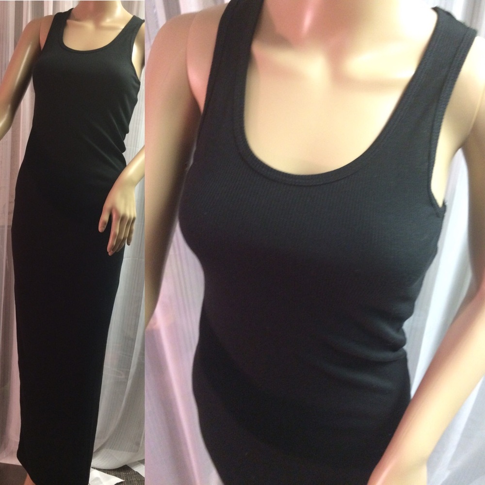 Jersey maxi dress