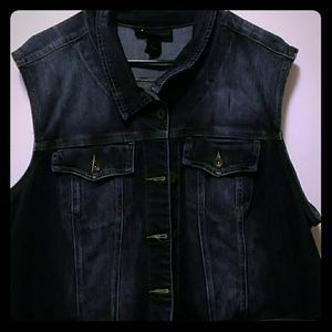Denim vest