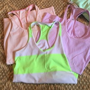 Lululemon tank top bundle