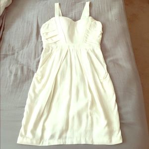 BCBG Off-White Dress