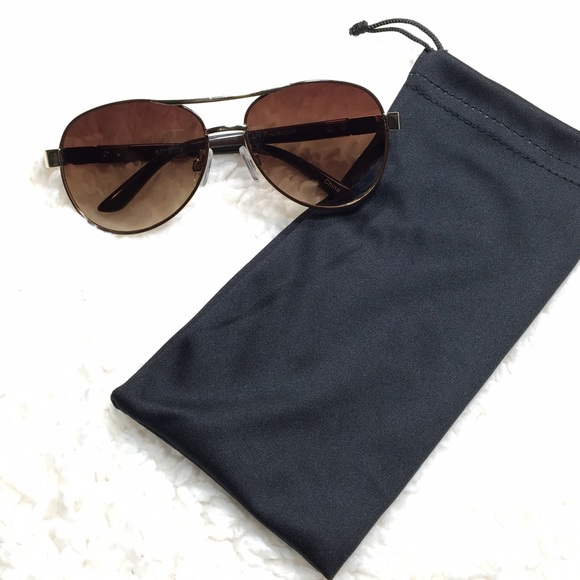 Kids Amber lens Gold Trim Aviators - Picture 2 of 3