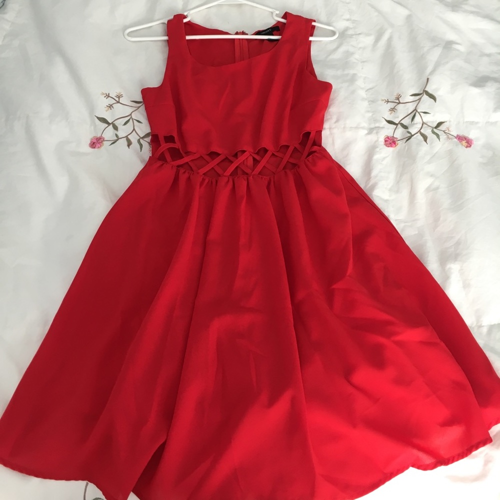 Forever 21 red dress