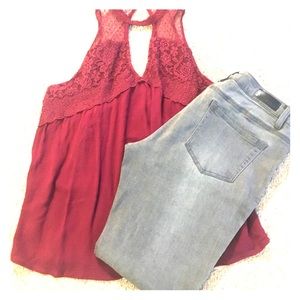 Kenneth Cole Reaction Skinny Jeans