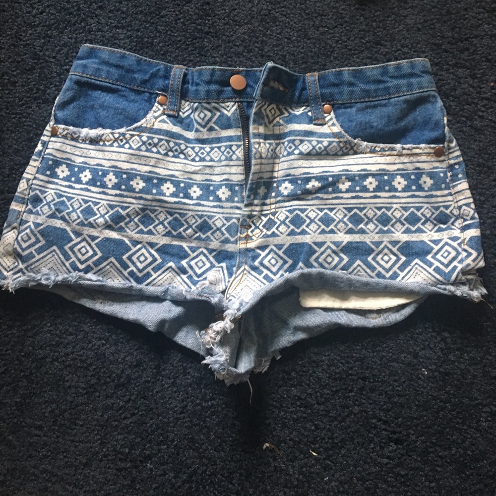 Tribal Pattern Shorts