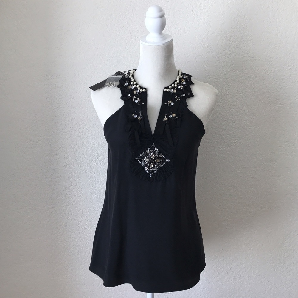 BCBG Bejeweled Top