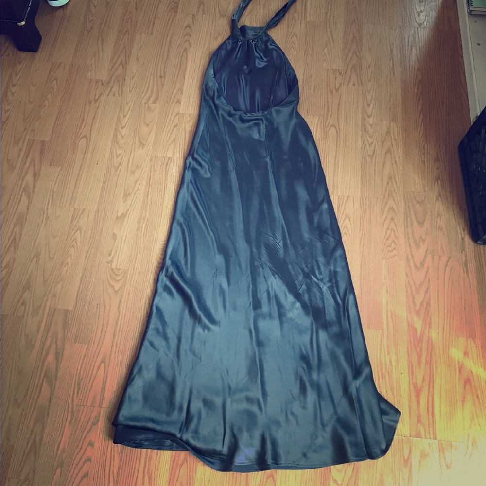 Silk, long, formal gown