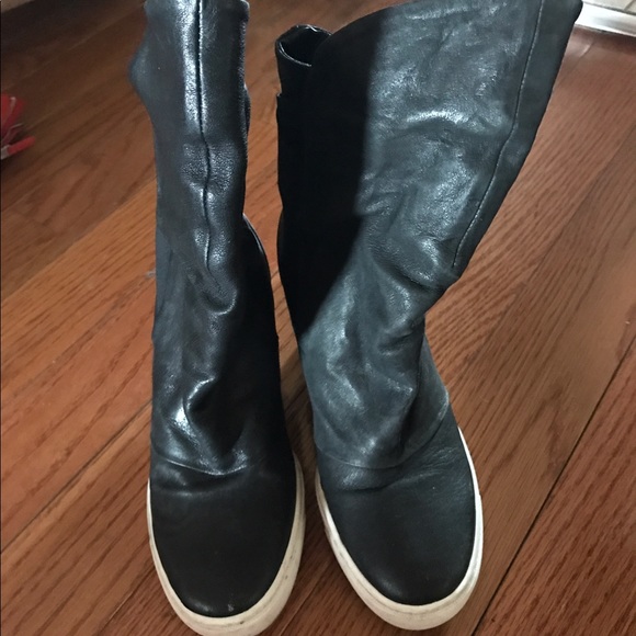 fred segal Shoes Fred Segal Bianco Stretch Boot Sneak