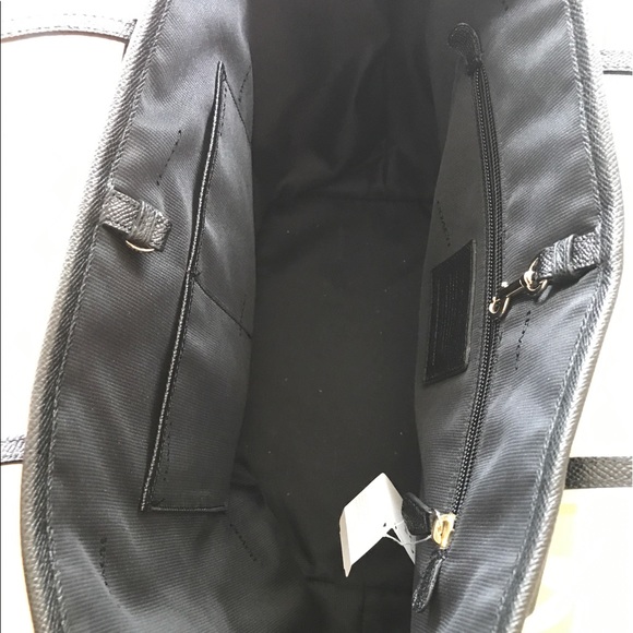 Large black coach tote - Picture 3 of 5