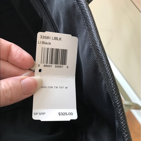 Large black coach tote - Picture 4 of 5