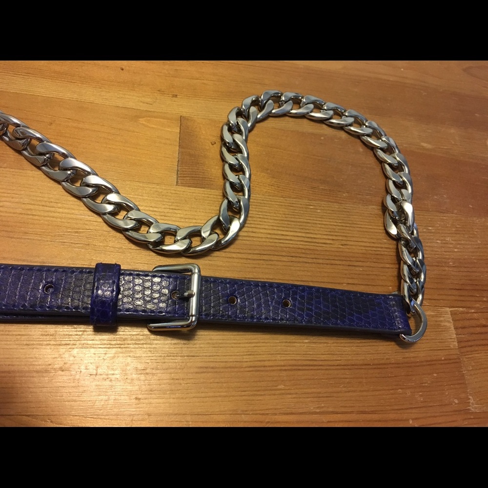 H&M chain Pu leather belt