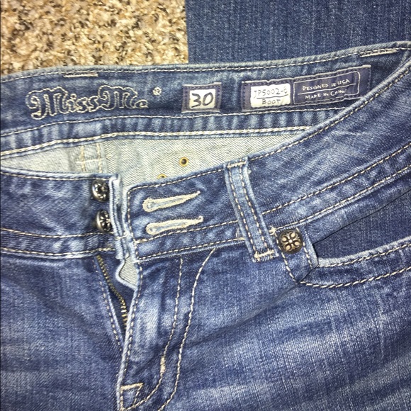 Miss Me Boot Cut Jeans size 30 - Picture 2 of 4