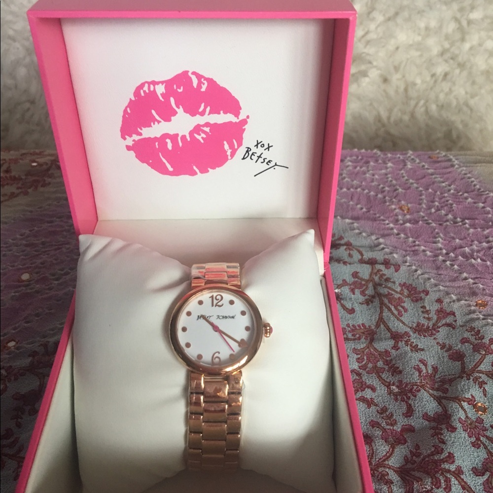 Brand new beautiful Betsey Johnson watch!!
