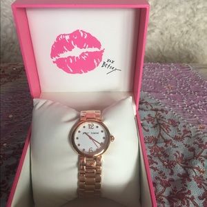 Brand new beautiful Betsey Johnson watch!!