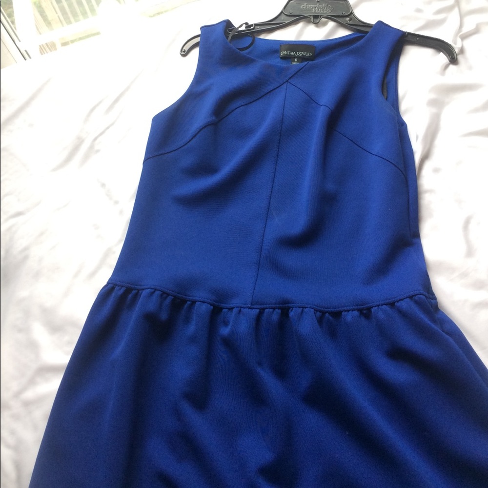 Cynthia Rowley Royal Blue dress