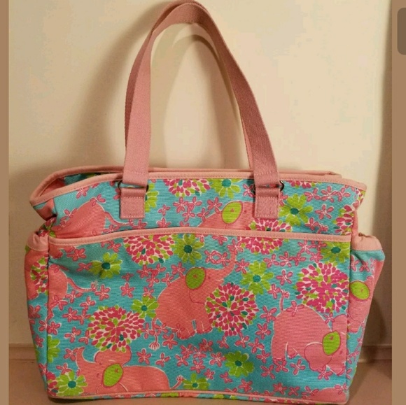 lilly pulitzer diaper bag