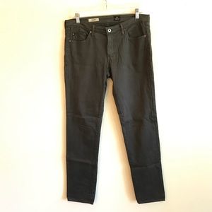 AG gray Stilt Cigarette Leg jean.