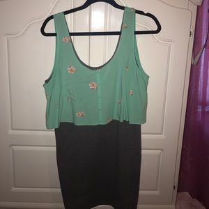 Grey dress from PacSun