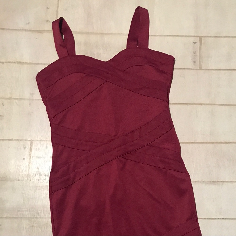 Brand new H&M dress..  Burgundy, party dress!