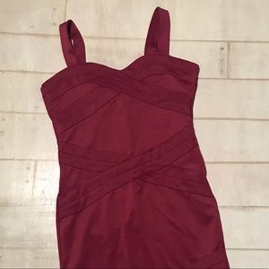 Brand new H&M dress..  Burgundy, party dress!