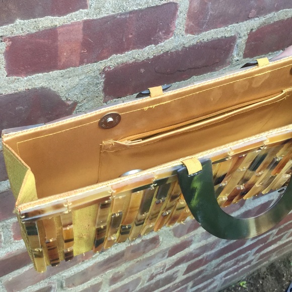 Vintage Celluloid Beautiful Bag - Picture 3 of 4