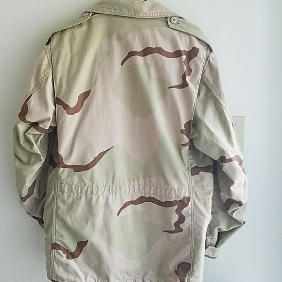 Vintage Cold weather, Desert camo coat - Picture 6 of 7