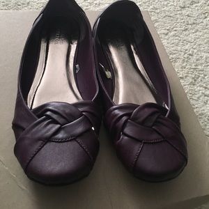 Mossimo Deep Purple Flats