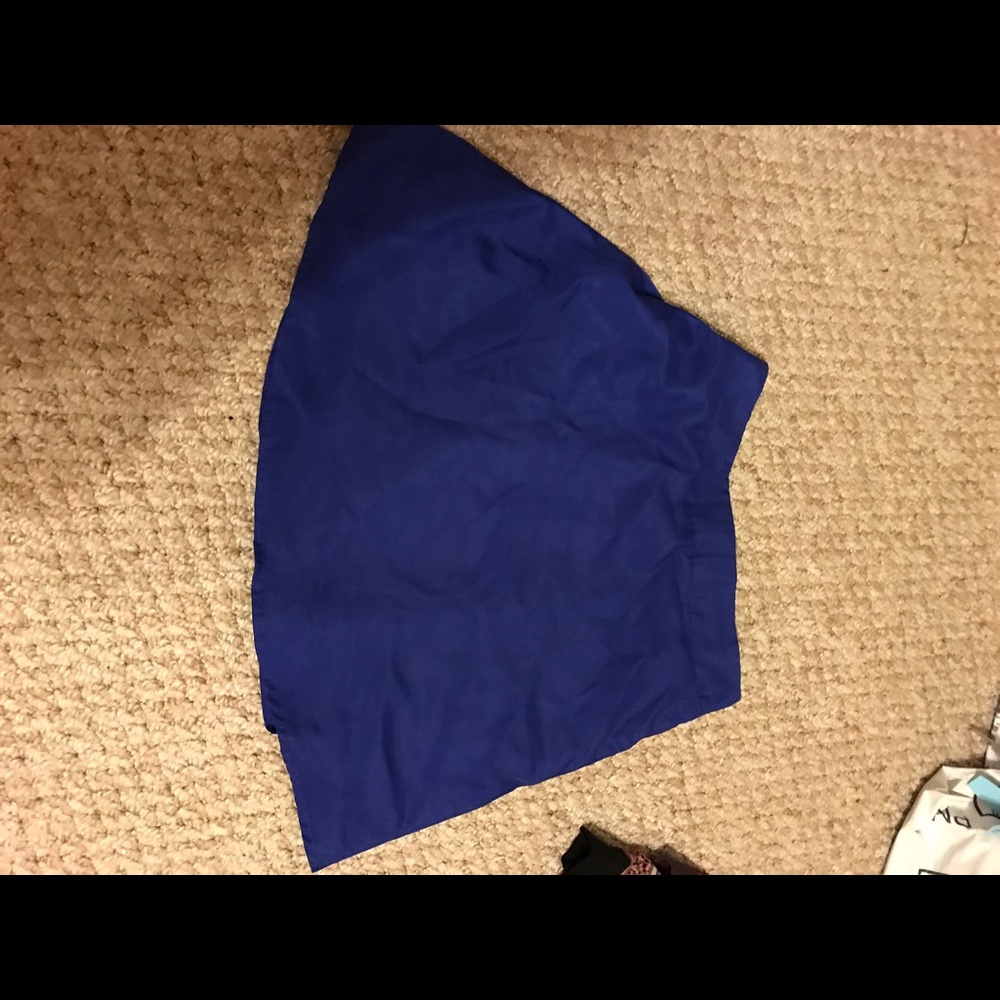 Tobi blue skater skirt
