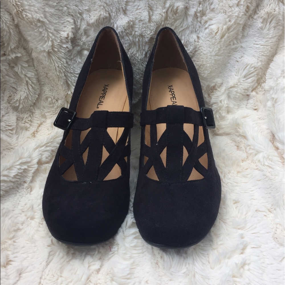 X-Appeal heels (suede texture)